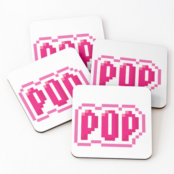 Item preview, Vibrant Pixelated Pop Music Typography Design designed and sold by K1llexx.
