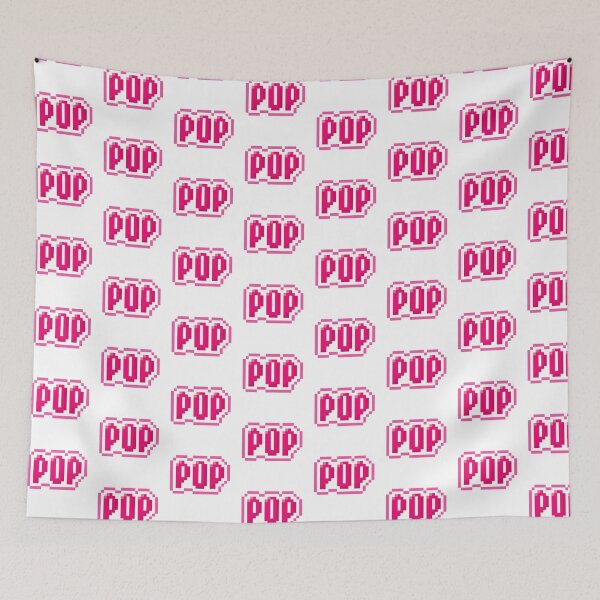 Item preview, Vibrant Pixelated Pop Music Typography Design designed and sold by K1llexx.