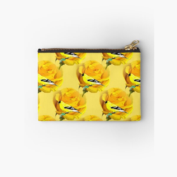 Item preview, A Yellow Finch on a Yellow Rose designed and sold by kristalcurt.
