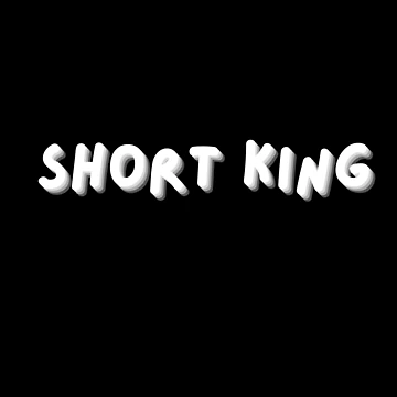 Artwork thumbnail, Short King by PlumTreeDesign