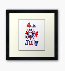 Fourth Of July Framed Print