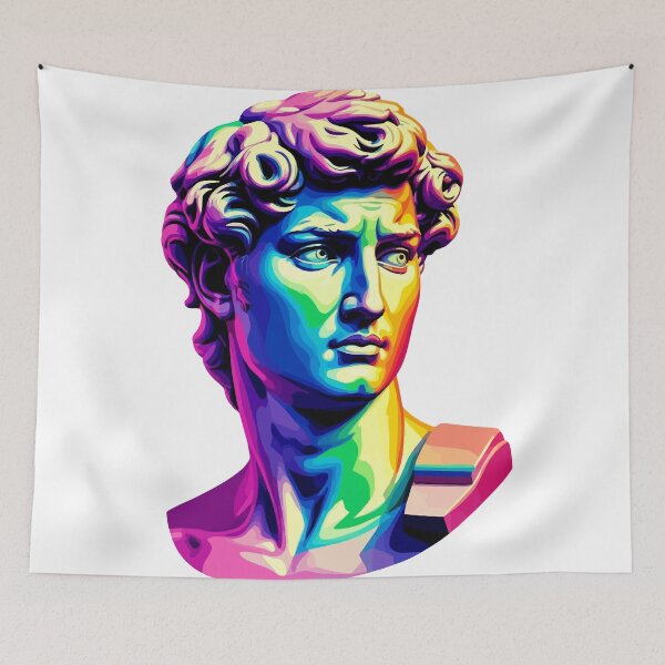 Item preview, Michelangelo's David Pop Art designed and sold by Grypis.
