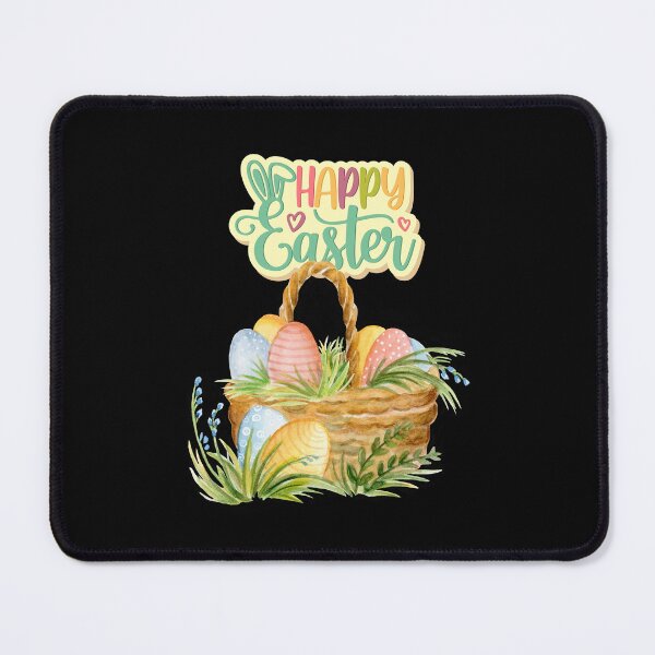 Item preview, Happy Easter - Easter Eggs In A Basket designed and sold by made4noise.