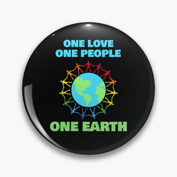 Item preview, One Love One People One Earth designed and sold by 87-Aesthetics.