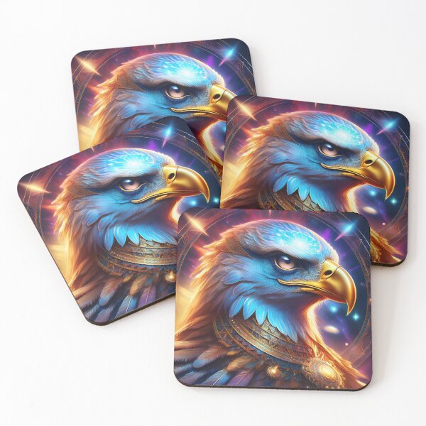 Item preview, Visionary Cosmic Eagle - Spiritual Vibration and Divine Wisdom designed and sold by HighestMind_888.