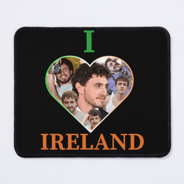 Item preview, I love Ireland Paul Mescal Irish Flag designed and sold by VSStore.