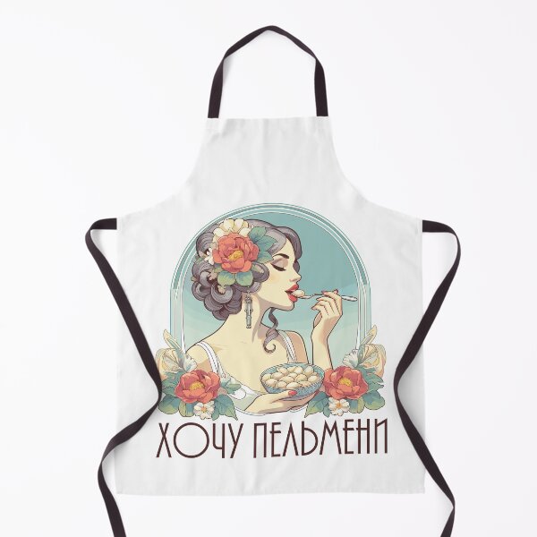 Item preview, Would like Pelmeni beautiful woman Art Nouveau gift designed and sold by Pineapple-Tree.