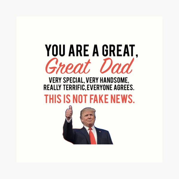 Item preview, Dad Holiday Gift Fathers day donald trump designed and sold by crystalgreeen.