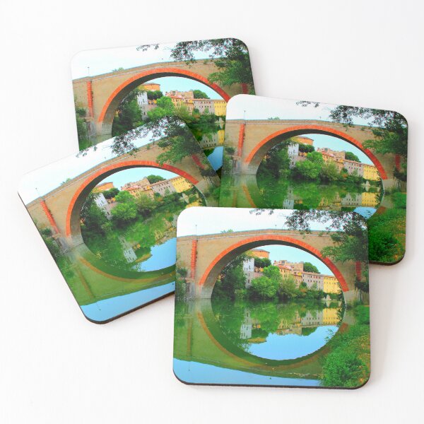 Item preview, View at Ponte della Concordia on the Metauro river in Fossombrone designed and sold by Kristina Drozd.