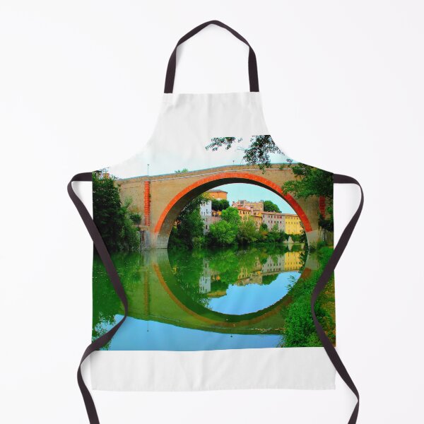 Item preview, View at Ponte della Concordia on the Metauro river in Fossombrone designed and sold by Kristina Drozd.
