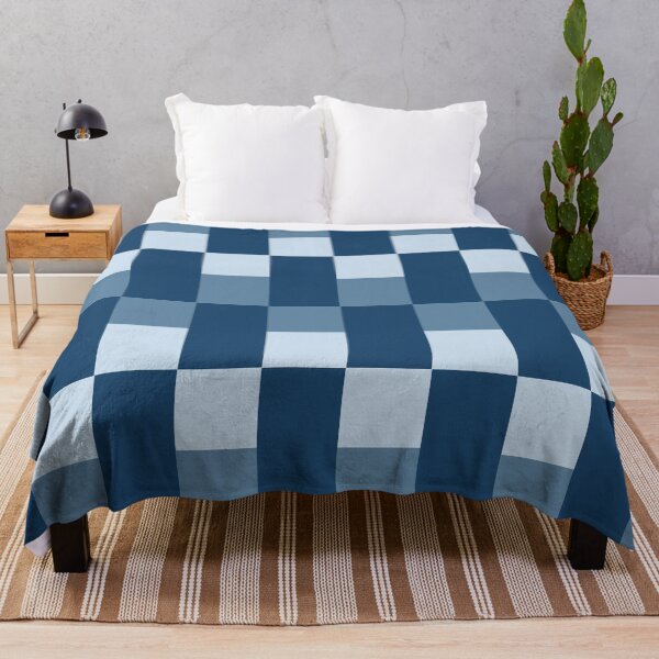 Item preview, Tri-Tone Grid Harmony Blue Tone designed and sold by Luckymoon2000.