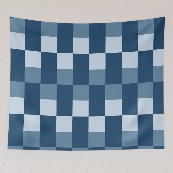 Item preview, Tri-Tone Grid Harmony Blue Tone designed and sold by Luckymoon2000.