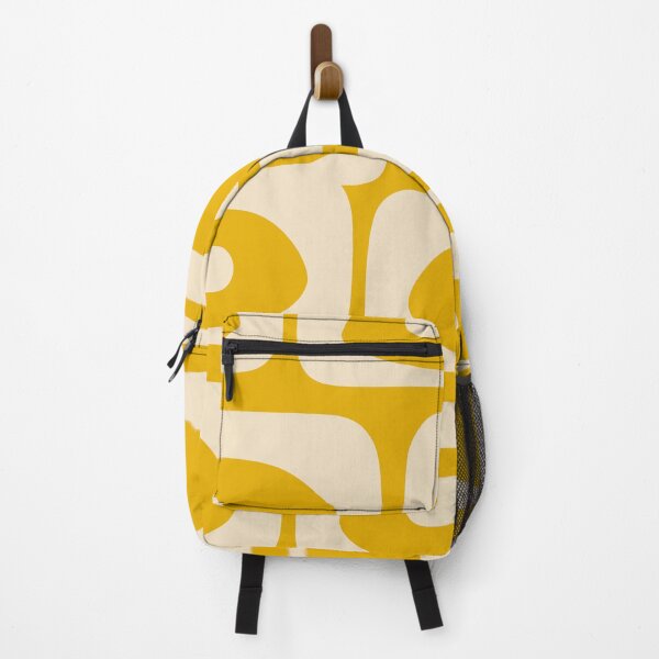 Item preview, Mid Century Modern Abstract Retro Piquet Minimalist Pattern in Warm Mustard Yellow designed and sold by kierkegaard.