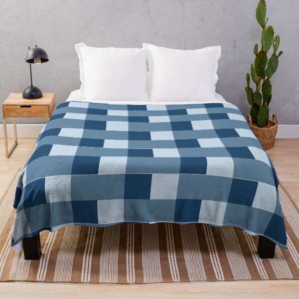 Item preview, Tri-Tone Grid Rhythm Blue Tone  designed and sold by Luckymoon2000.