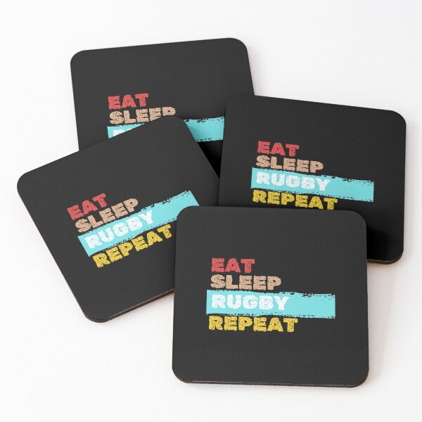 Item preview, Eat Sleep Rugby Repeat Sports Lovers Gift  designed and sold by GabrieSketcham.