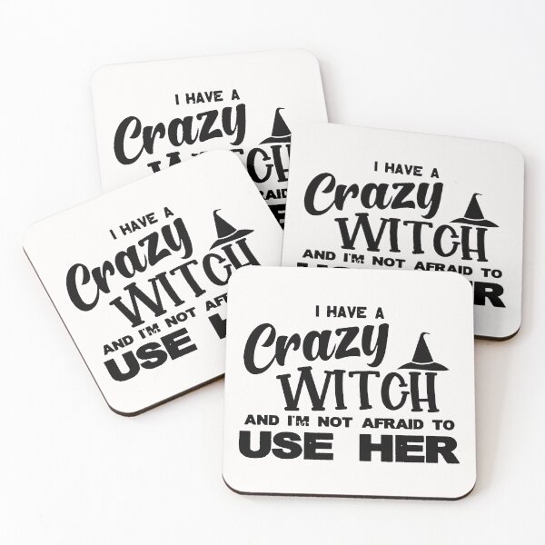 Item preview, Crazy Witch; designed and sold by StickerApe.