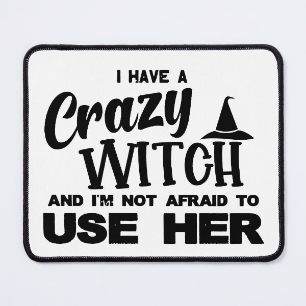 Item preview, Crazy Witch; designed and sold by StickerApe.