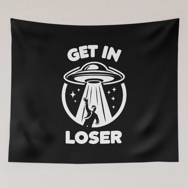 Item preview, Get in Loser designed and sold by ArtFactoryAI.