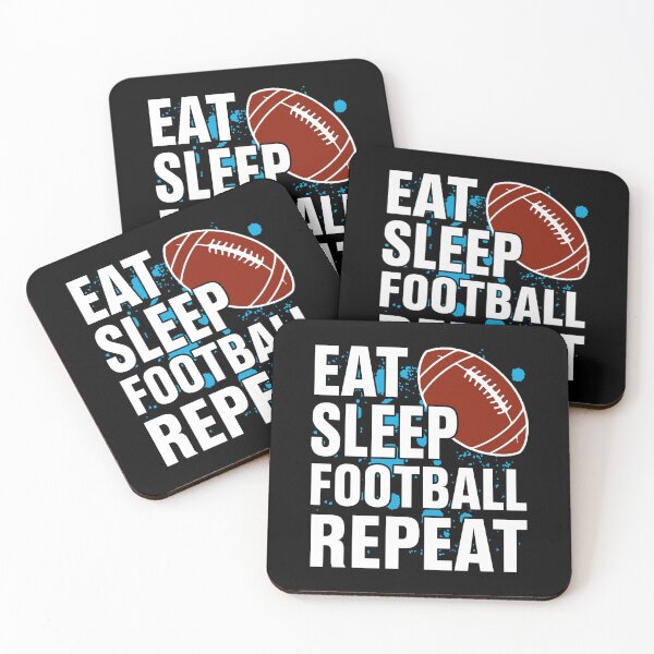 Item preview, Eat, Sleep, Football Repeat Our Favorite Sports Lifestyle designed and sold by GabrieSketcham.