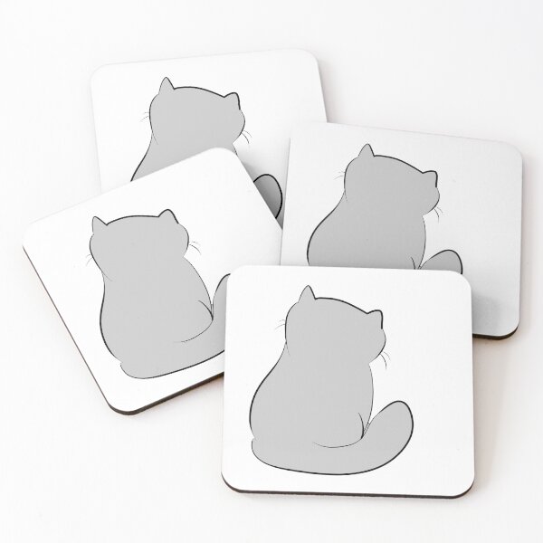 Item preview, Grey Cat Back designed and sold by HugSomeNettles.