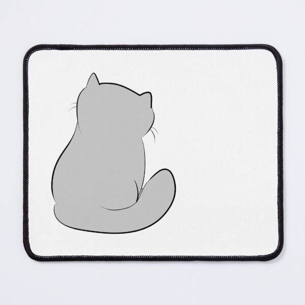 Item preview, Grey Cat Back designed and sold by HugSomeNettles.