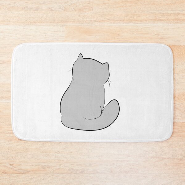 Item preview, Grey Cat Back designed and sold by HugSomeNettles.