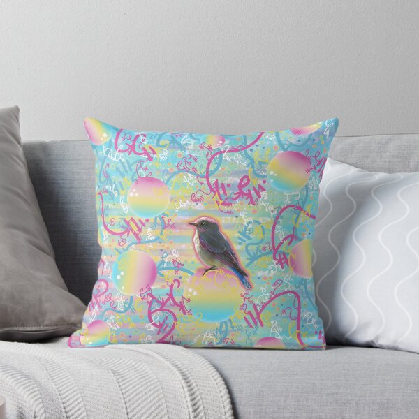 Item preview, Summery Bubbly Bird designed and sold by vanillakirsty.