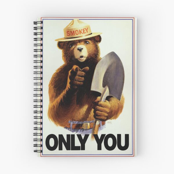 Item preview, Smokey Bear Only You designed and sold by gloriaMilleos.