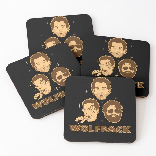 Item preview, The Hangover Wolfpack Face Meme designed and sold by Patu-san.