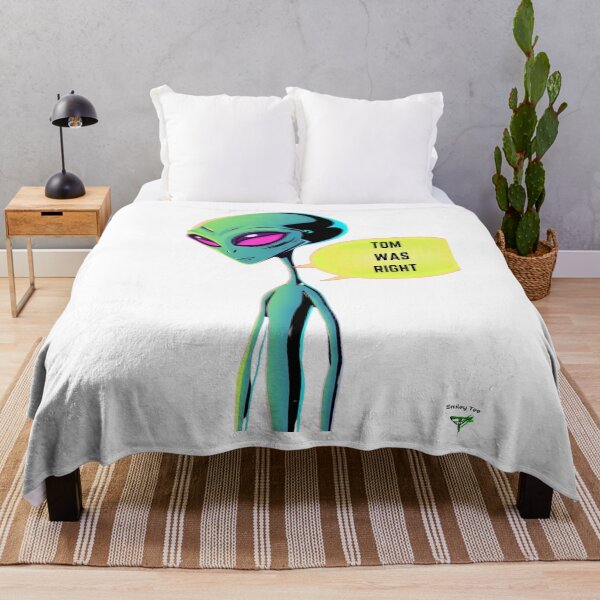 Item preview, Alien confesses Tom was right designed and sold by Smileyt-shirt.