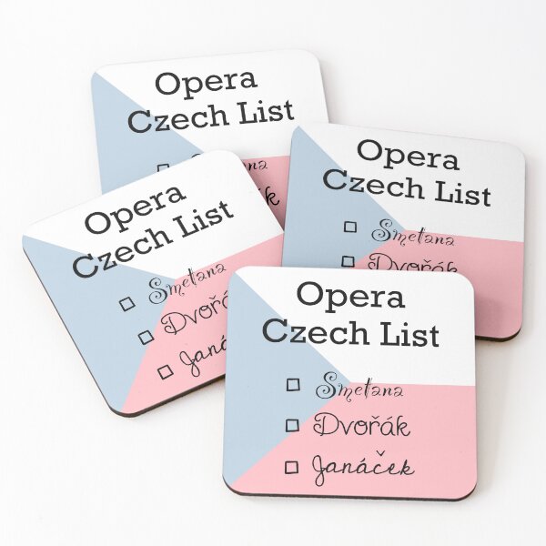 Item preview, Your Opera Czech List designed and sold by OperaGarb.