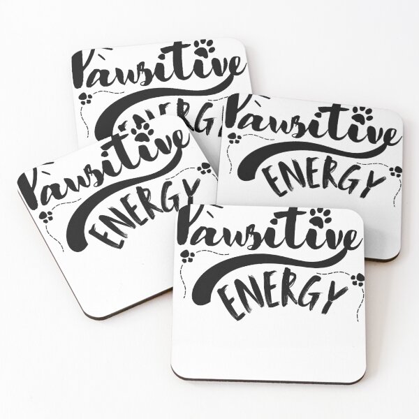 Item preview, Pawsitive Energy - Funny Cat Wellbeing Design  designed and sold by Creativity Meets Healing.