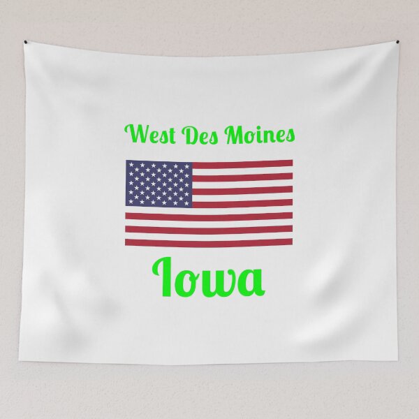 Item preview, West Des Moines Iowa - Stylish Prints, designed and sold by Fleetwood1994.