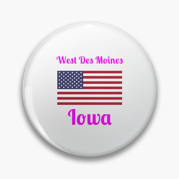 Item preview, West Des Moines Iowa - Stylish Prints, designed and sold by Fleetwood1994.