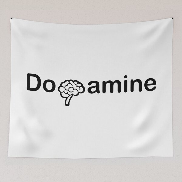 Item preview, Dopammine brain symbol designed and sold by Szkicerka.