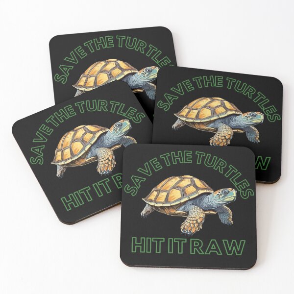 Item preview, Save The Turtles Hit It Raw! designed and sold by piocreations.