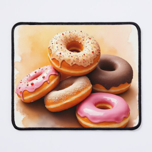 Item preview, Abstract color worlds - Donuts - Art for the senses designed and sold by VectorArtFactory.
