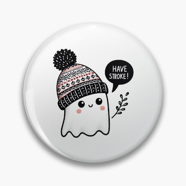 Item preview, Cheerful Ghost in the Starry Winter Night designed and sold by ArtByPaulem.