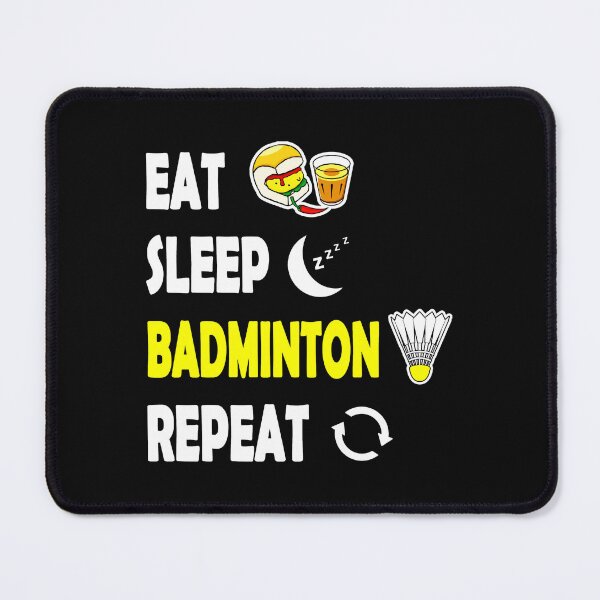 Item preview, Eat Sleep Badminton Repeat designed and sold by allistermariam.