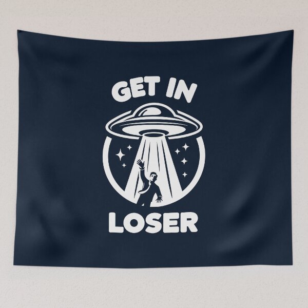 Item preview, Get in Loser designed and sold by ArtFactoryAI.