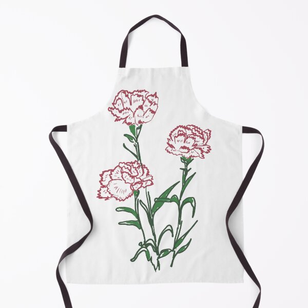 Item preview, Carnations Flowers designed and sold by Anis Illustration.