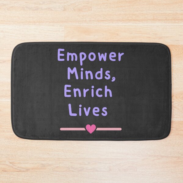 Item preview, "Empower Minds, Enrich Lives – Inspirational Quote for Growth"T-Shirt designed and sold by arceeddesign.