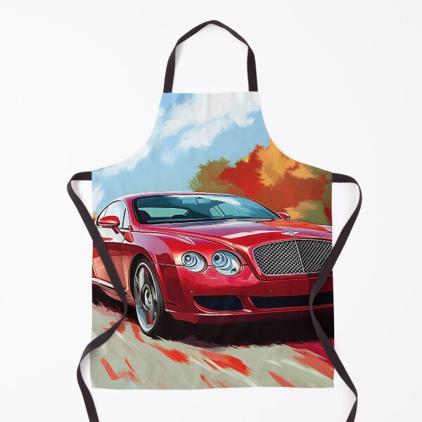 Item preview, Pop Art Red Bentley Continental GT – Bold Luxury with a Retro Twist X designed and sold by AutoPopStudio.