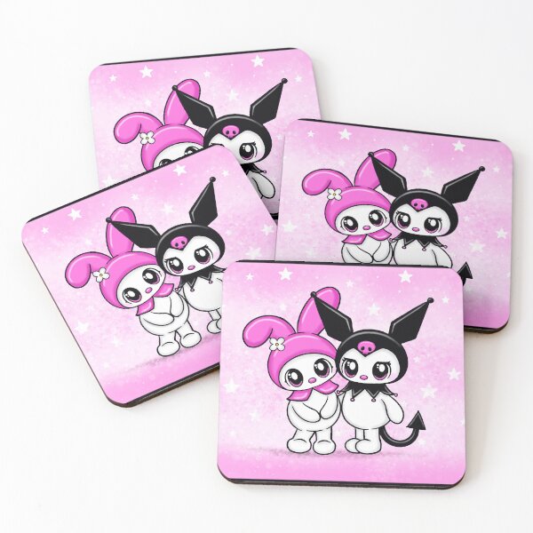 Item preview, cute Kuromi and My Melody designed and sold by Pezi-Creation.