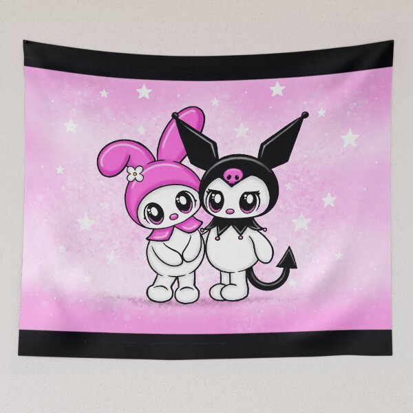 Item preview, cute Kuromi and My Melody designed and sold by Pezi-Creation.