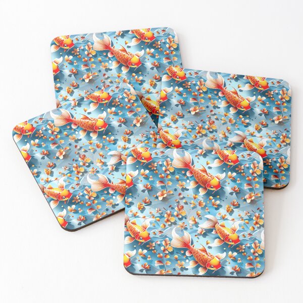 Item preview, Goldfish Shoals - Underwater Elegance designed and sold by ArtDzignsZA.