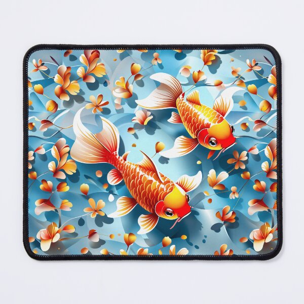 Item preview, Goldfish Shoals - Underwater Elegance designed and sold by Canvas-Whispers.