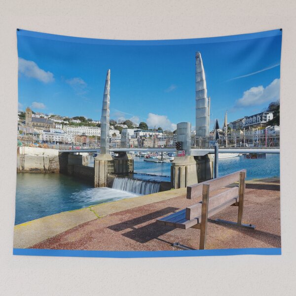 Item preview, Torquay Marina Bridge designed and sold by Alisonchambers2.