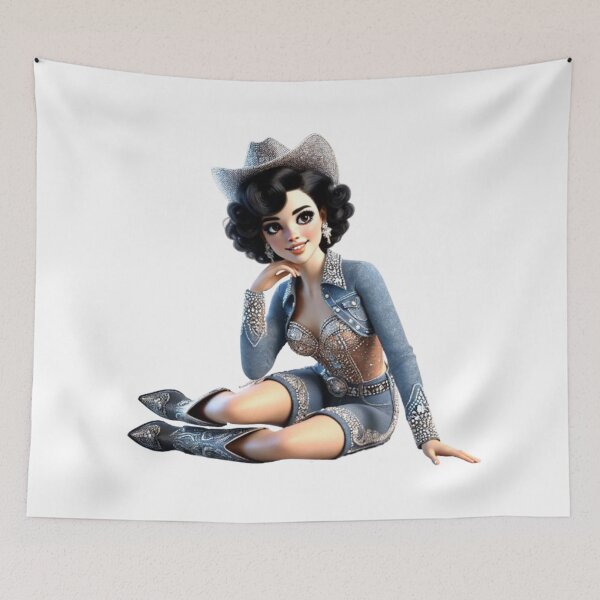 Item preview, “Retro Glamour: Charm and Audacity of Pin-Ups” designed and sold by CHRIST5000.