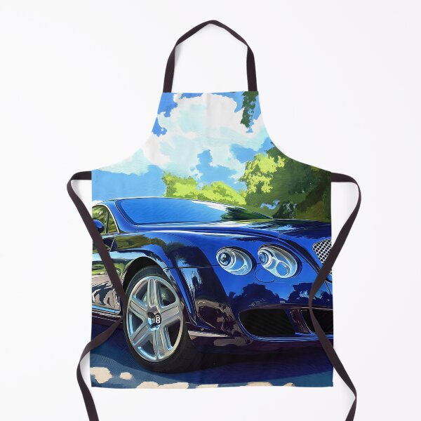 Item preview, Blue Bentley Continental GT Poster – Sophistication Meets Speed X designed and sold by AutoPopStudio.